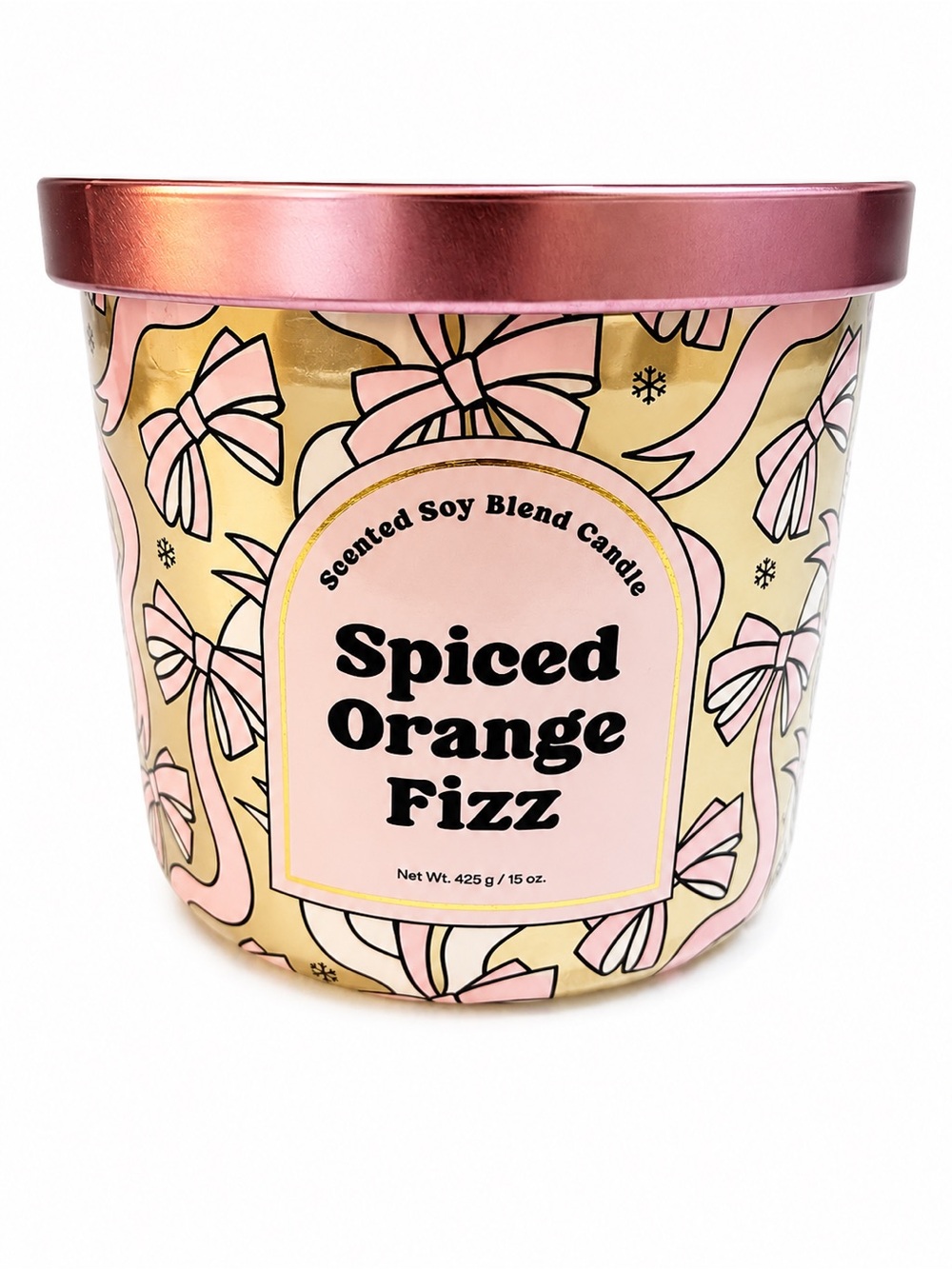 Ulta Beauty 3 Wick Candle Spiced Orange Fizz